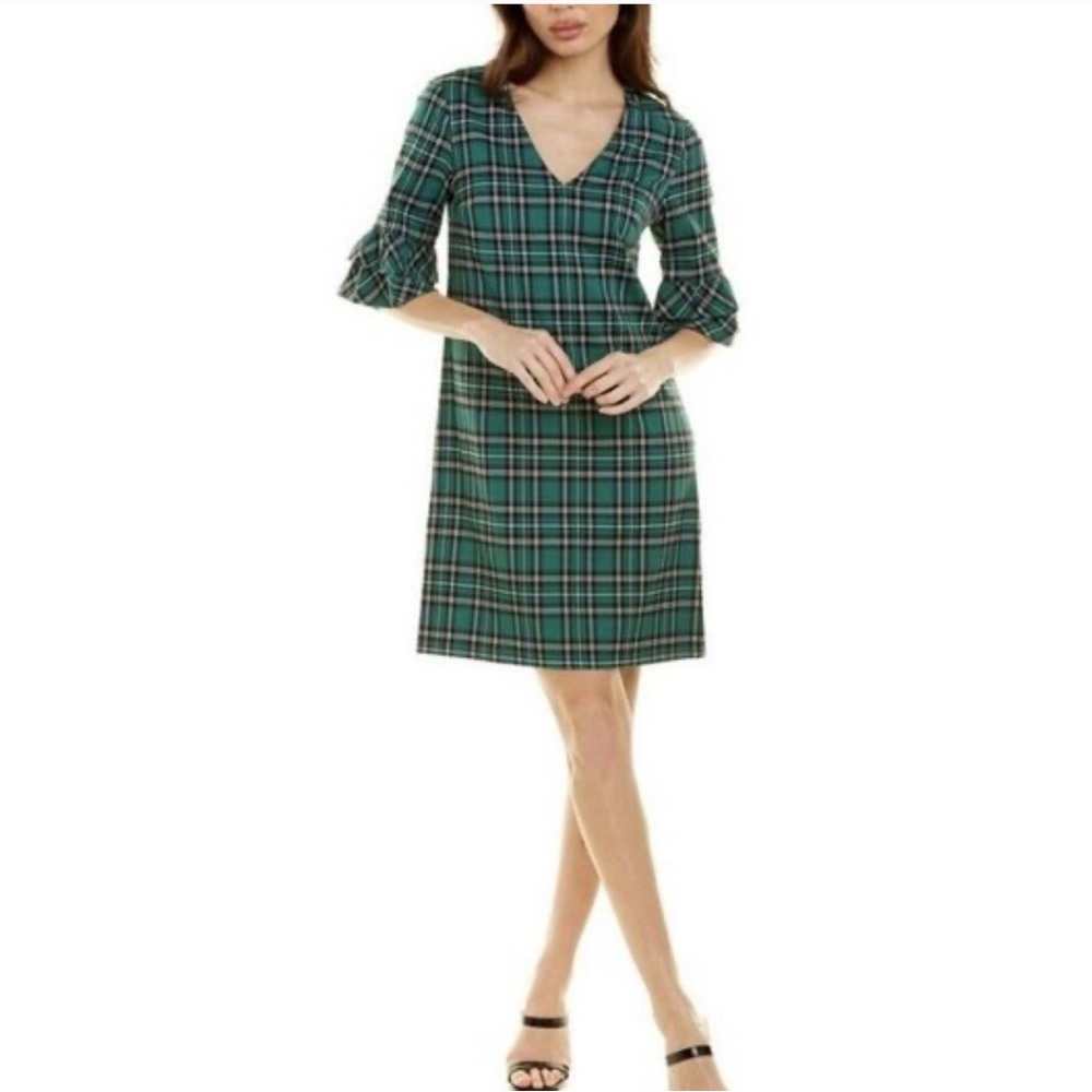 Draper James Angie plaid dress in excellent condition